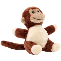 Plush monkey Erik - Brown