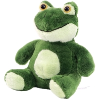 Plush frog Hans - Light green