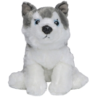 Plush husky Harri - Gray