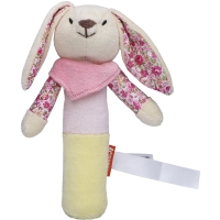Grasp toy rabbit, squeaky - Multicoloured
