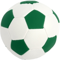 Vinyl soccer ball - White/green