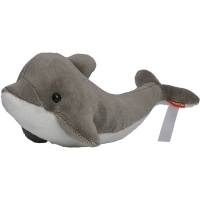 Plush dolphin Lars - Gray