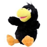 Plush raven Karl - Black