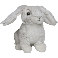 Plush rabbit Bettina - Gray