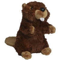 Plush beaver Brian - Brown