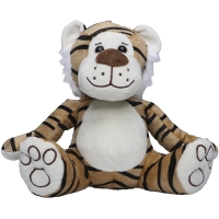 Plush tiger Lucy - Light brown