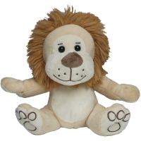 Plush lion Rudi - Light brown