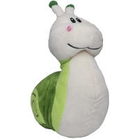 Plush snail Susanne - Light green