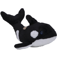 Plush orca Phil - Black/white