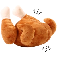 Dog toy chicken - Brown
