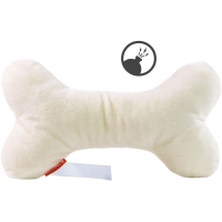 Dog toy bone - Cream