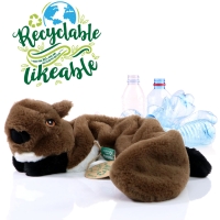 Dog toy RecycleBeaver - Brown