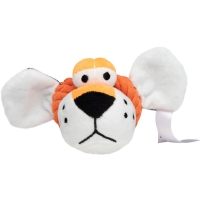 Dog toy knotted animal tiger - Orange