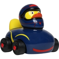 Ducks on Wheel - Dark blue