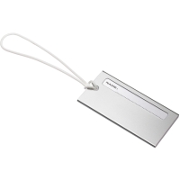 Luggage tag - Silver