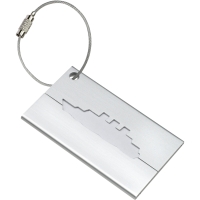 Luggage tag - Silver