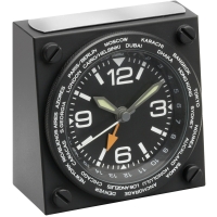 World time clock - Black