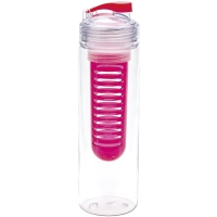 Bottle with fruit infuser - Red