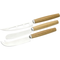 Cheese knife set - Light brown