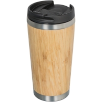 Thermo mug bamboo - Light brown