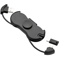 Spinner cable 3-in-1 - Black