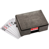 Playing cards set with box - Black