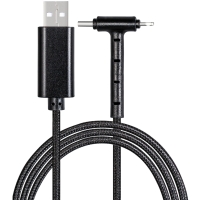 3-in-1 Charging Cable - Black