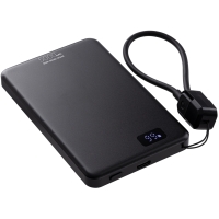 Magnetic 15W Wireless Powerbank - Black