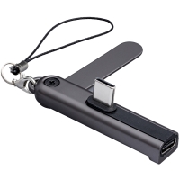 Charging Cable with Stand - Black