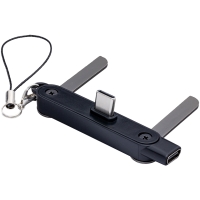 Mobile stand with USB-C - Black