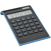 Solar calculator - Black/light blue