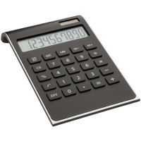 Solar calculator - Black/silver