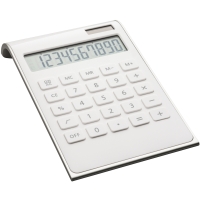 Solar calculator - White/silver