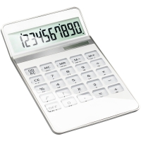 Solar calculator - White