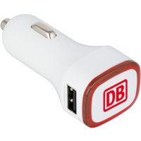 USB car charger adapter - Red