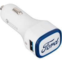 USB car charger Quick Charge 2.0® - Blue