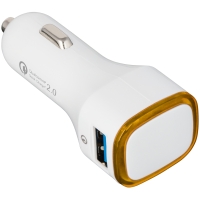 USB car charger Quick Charge 2.0® - Orange