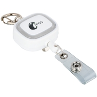 Retractable ID holder - Clear