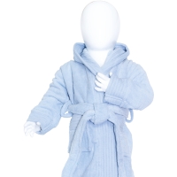 Baby Bathrobe - Light blue