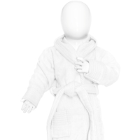 Baby Bathrobe - White