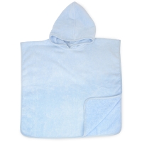 Baby Poncho  - Light blue