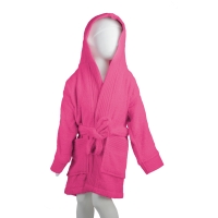 Kids Bathrobe - Magenta