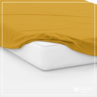 Fitted sheet Single beds - Gold