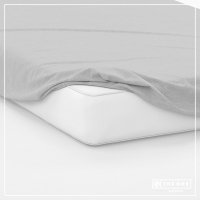 Fitted sheet Single beds - Light grey