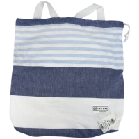 Hamam Bag - Navy Blue/Light Blue