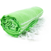 Hamam Sultan Towel - Lime green/white