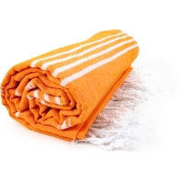 Hamam Sultan Towel - Orange/white