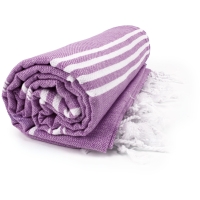 Hamam Sultan Towel - Purple/white