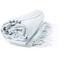 Hamam Sultan Towel - White/grey