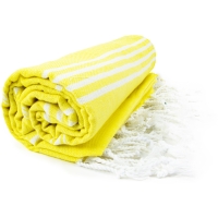 Hamam Sultan Towel - Yellow/White